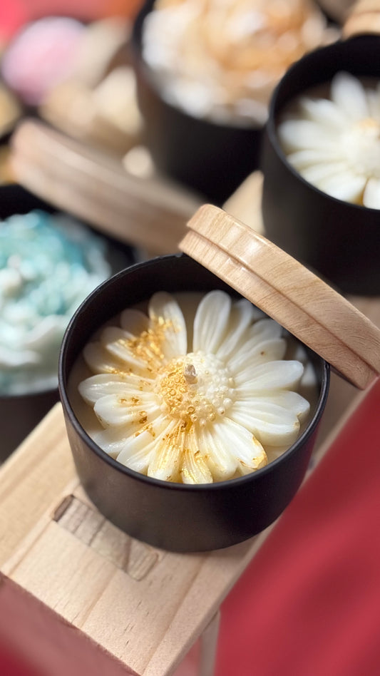 Gouden madelief - Vanillegeur